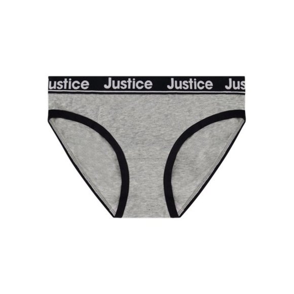 New Justice Girls Soft Cotton Bikini Underwear 6-Pack Christmas Buffalo Plaid - Picture 16 of 16